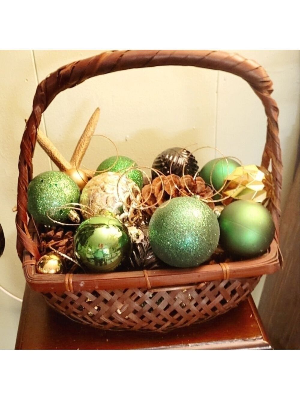 Saint Patrick's Day Handcrafted Basket Decor